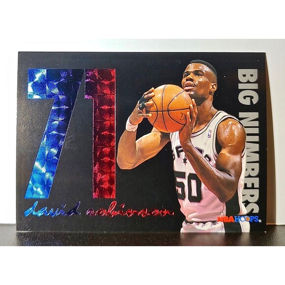 1994-95 Skybox NBA Hoops Big Numbers Cards Set of 12 with Acrylic Display - Picture 5 of 16